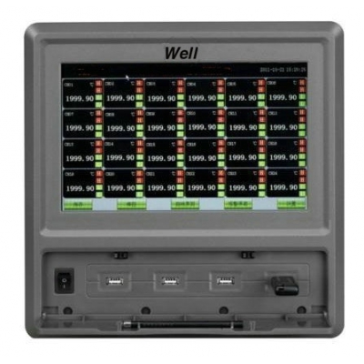 Well出品10.1寸彩屏觸摸式無(wú)紙記錄儀WTP1000